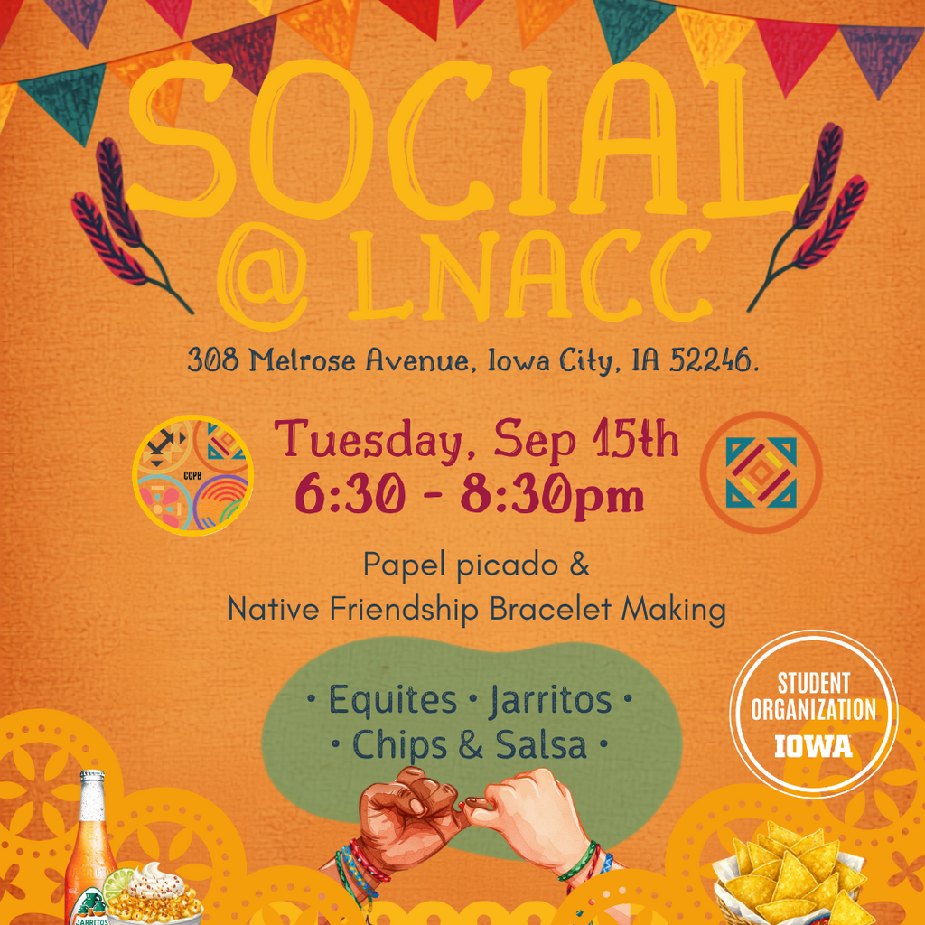 Social at the LNACC- Latinx Heritage Month promotional image