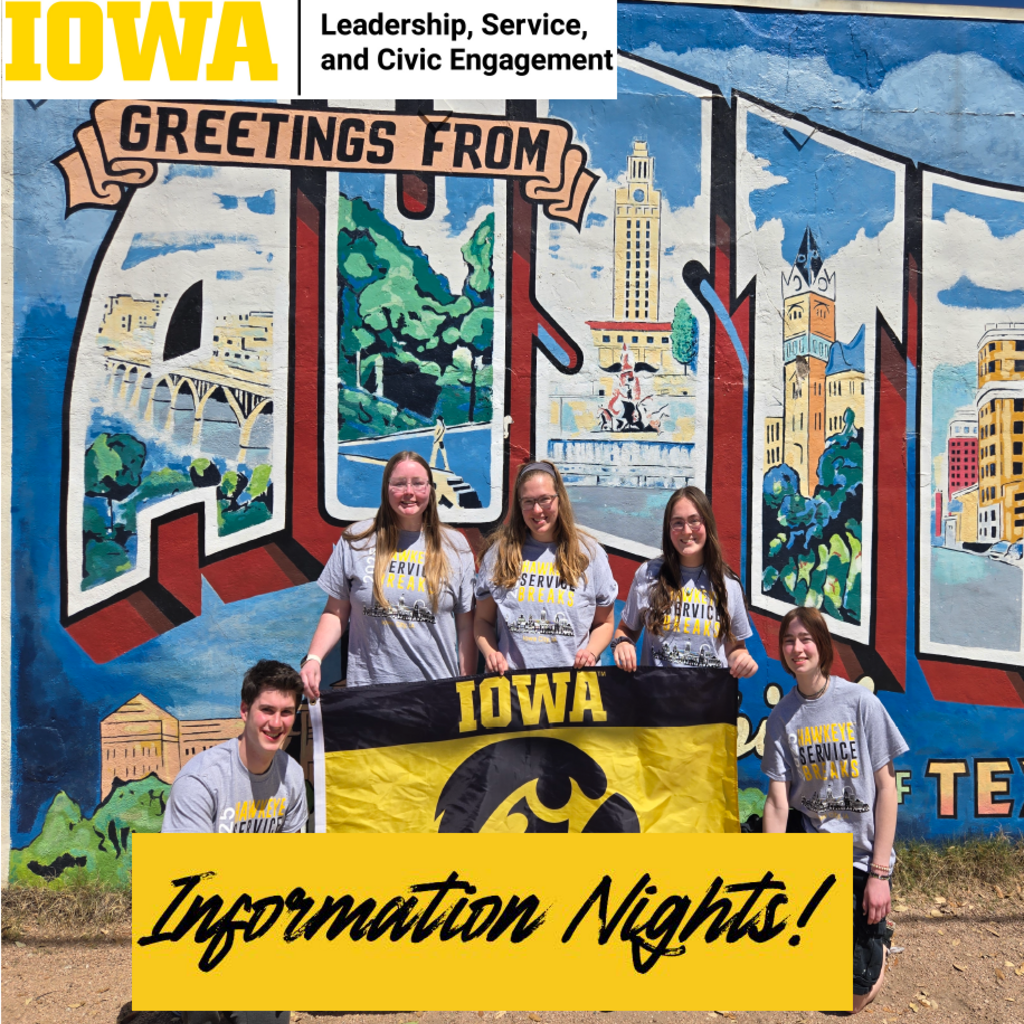 Hawkeye Service Breaks Information Session promotional image